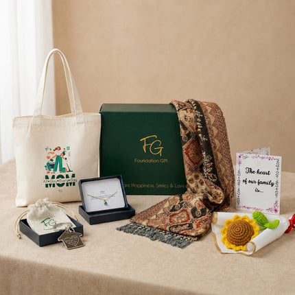 Mom Gift Hamper: 3 Heartfelt Sets - Foundation Gift