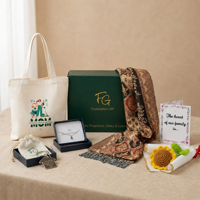 Mom Gift Hamper: 3 Heartfelt Sets - Foundation Gift