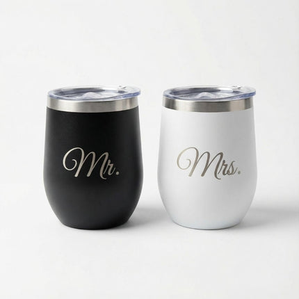Mr & Mrs Tumbler Set - Foundation Gift