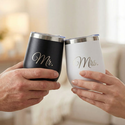 Mr & Mrs Tumbler Set - Foundation Gift