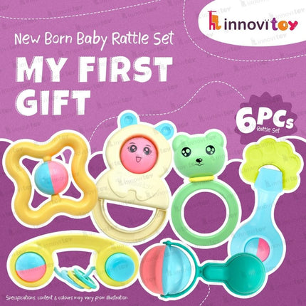 My First Gift - Innovitoy Rattle Set For Babies - Foundation Gift