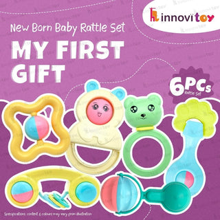 My First Gift - Innovitoy Rattle Set For Babies - Foundation Gift
