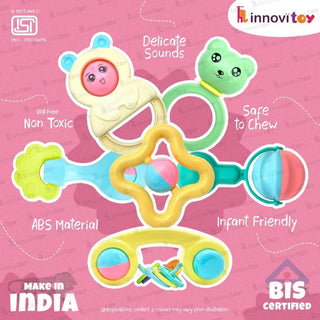 My First Gift - Innovitoy Rattle Set For Babies - Foundation Gift