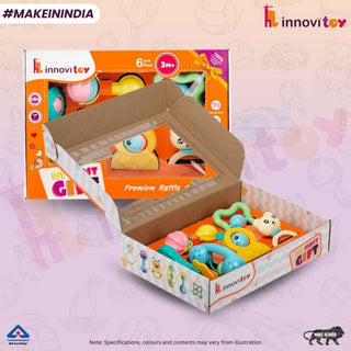 My First Gift - Innovitoy Rattle Set For Babies - Foundation Gift