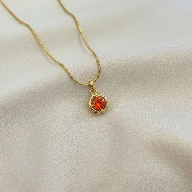 Orien Birthstone Necklace - Foundation Gift