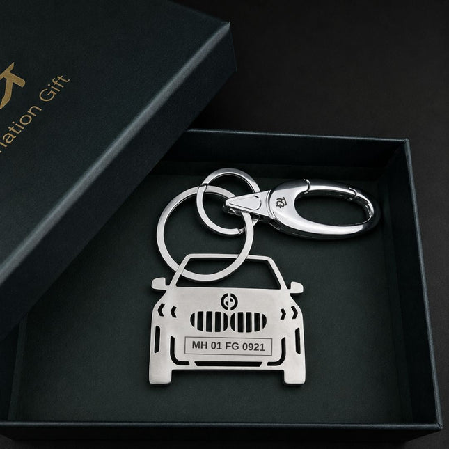 Personalised BMW X7 Keychain – Custom Car Accessory - Foundation Gift