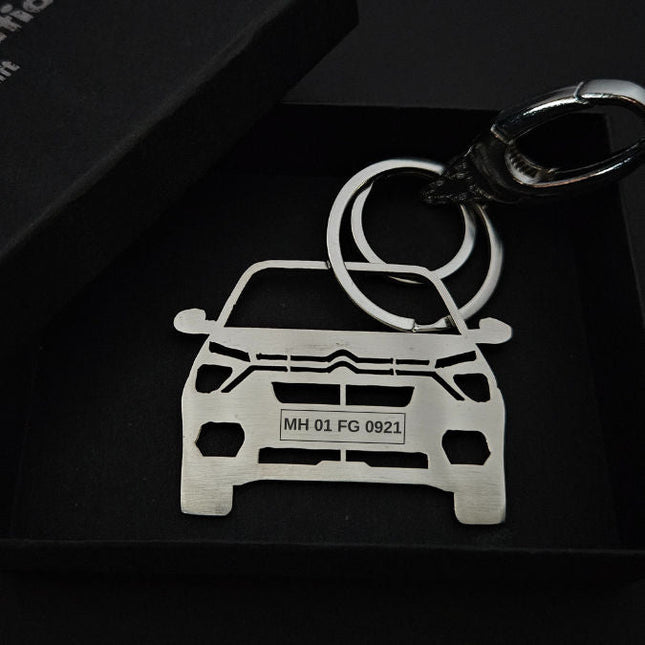 Personalised Car Keychain | Citroën C3 - Foundation Gift