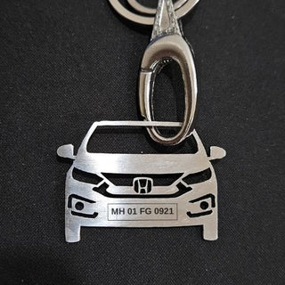 Personalised Car Keychain | Honda Amaze 2019 - 2021 - Foundation Gift