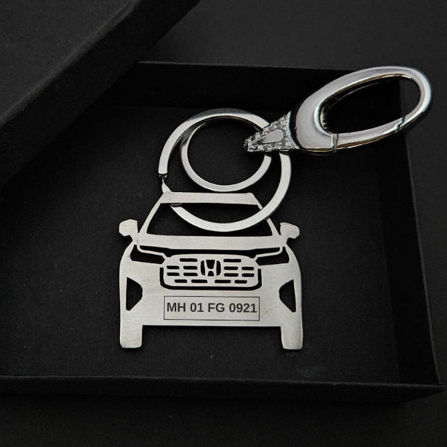 Personalised Car Keychain | Honda Elevate - Foundation Gift