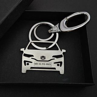 Personalised Car Keychain | Honda Jazz - Foundation Gift