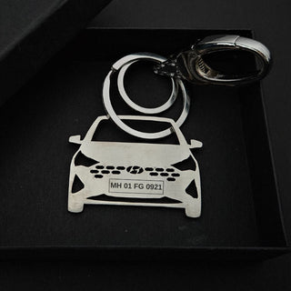 Personalised Car Keychain | Hyundai Verna - Foundation Gift