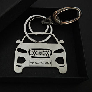 Personalised Car Keychain | Jaguar SUV - Foundation Gift