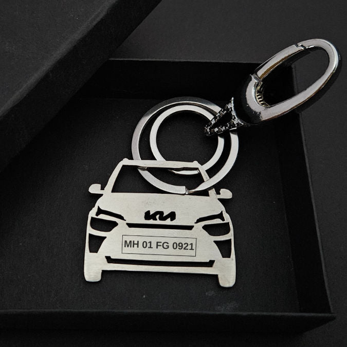 Personalised Kia Carens Keychain Family Car Gift – Foundation Gift