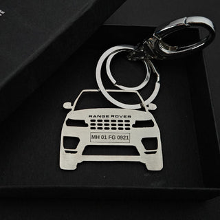 Personalised Car Keychain | Land/Range Rover Sport - Foundation Gift