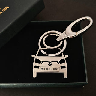 Personalised Car Keychain | Maruti Suzuki Alto K10 - Foundation Gift