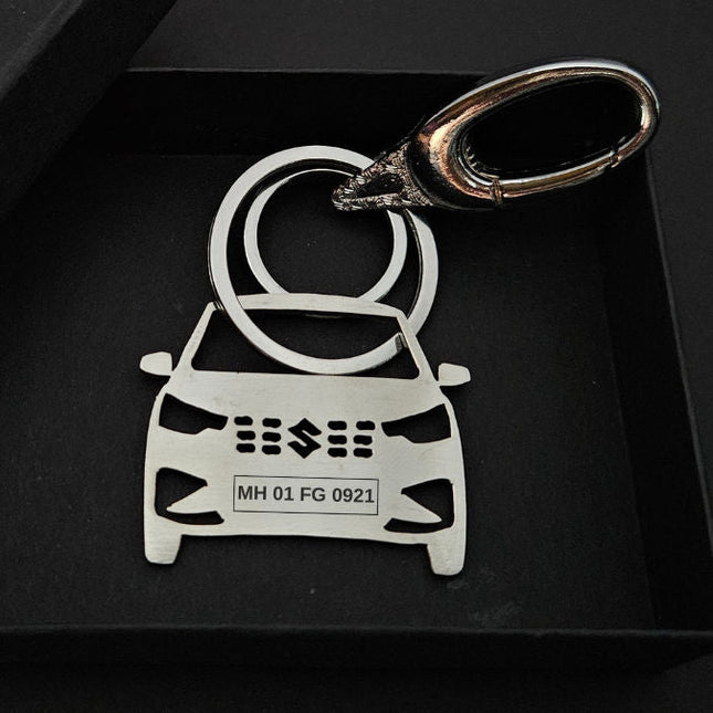 Personalised Car Keychain | Maruti Suzuki Ertiga - Foundation Gift