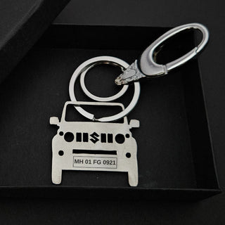 Personalised Car Keychain | Maruti Suzuki Jimny - Foundation Gift