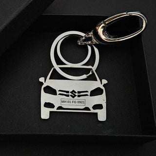 Personalised Car Keychain | Maruti Suzuki S - Cross - Foundation Gift