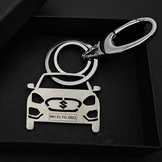 Personalised Car Keychain | Maruti Suzuki Swift 2018 - Foundation Gift