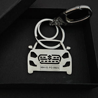 Personalised Car Keychain | Maruti Suzuki Swift New - Foundation Gift