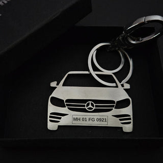 Personalised Car Keychain | Mercedes E Class - Foundation Gift