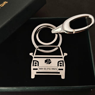 Personalised Car Keychain | MG Comet - Foundation Gift