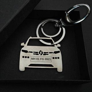 Personalised Car Keychain | Renault Kiger - Foundation Gift