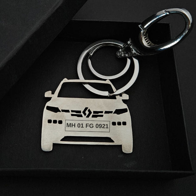 Personalised Car Keychain | Renault Kiger - Foundation Gift