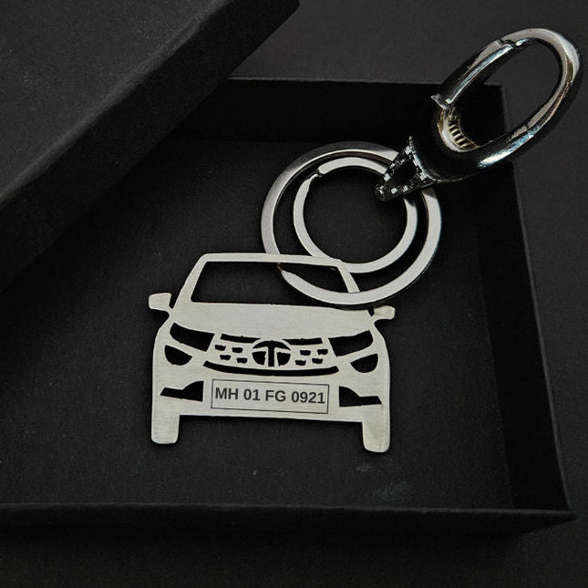 Personalised Car Keychain | Tata Altroz - Foundation Gift