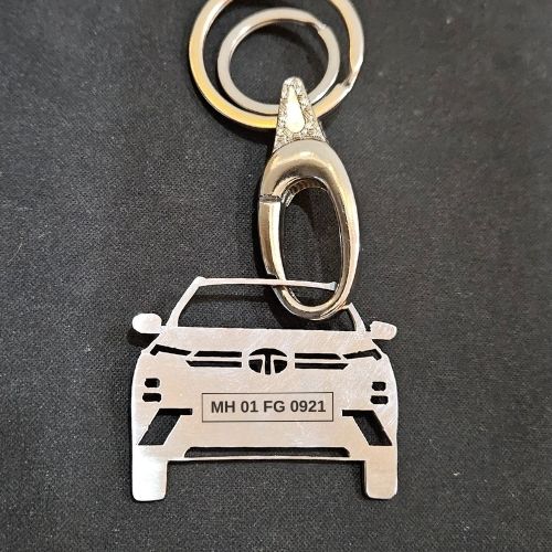 Personalised Car Keychain | Tata Nexon 2023 - Foundation Gift