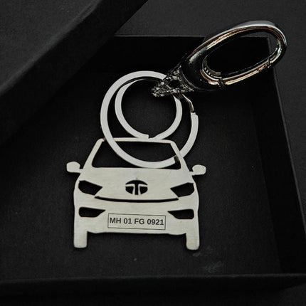Personalised Car Keychain | Tata Tigor - Foundation Gift