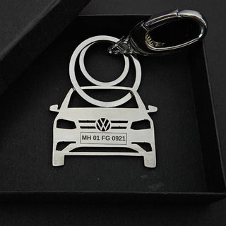 Personalised Car Keychain | Volkswagen Ameo - Foundation Gift