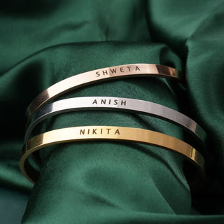 Personalised Classic Couple Bracelet - Foundation Gift