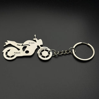 Personalised Hero Xtreme 125R Keychain - Exclusive Bike Enthusiast Gift - Foundation Gift