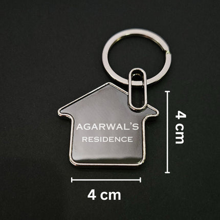 Personalised House Keychain - Foundation Gift