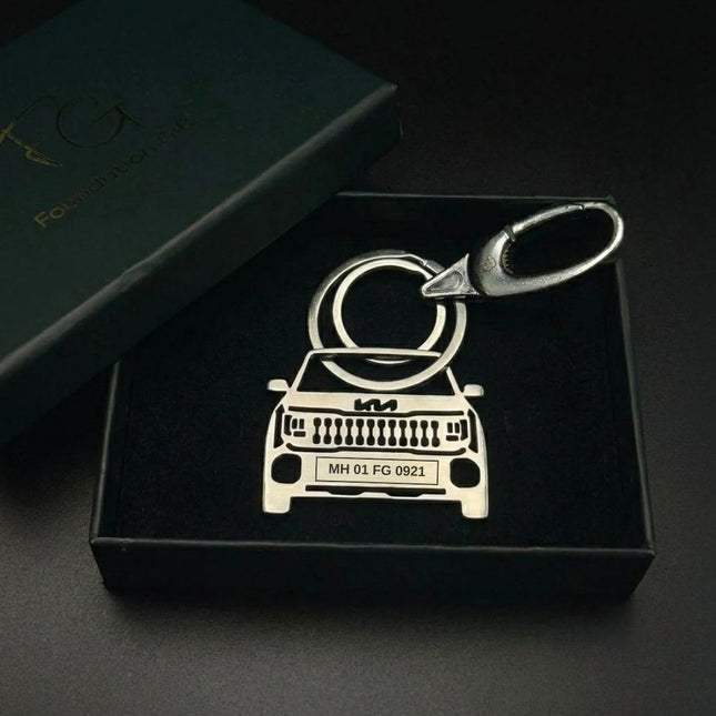 Personalised Kia Seltos Facelift 2026 Keychain – Custom Car Accessory - Foundation Gift