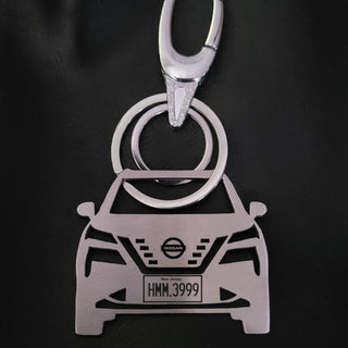 Personalized Car Keychain | Name & Number Personalized | USA - Foundation Gift