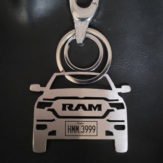 Personalized Car Keychain | Name & Number Personalized | USA - Foundation Gift