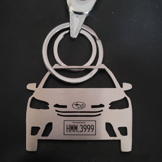 Personalized Car Keychain | Name & Number Personalized | USA - Foundation Gift