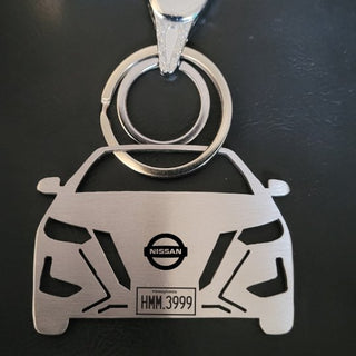 Personalized Car Keychain | Name & Number Personalized | USA - Foundation Gift