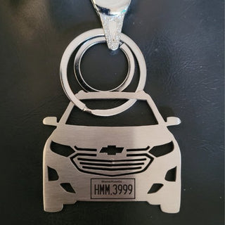 Personalized Car Keychain | Name & Number Personalized | USA - Foundation Gift