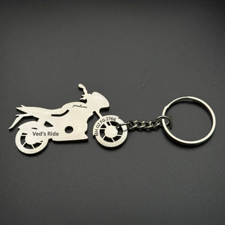 Personalised Bike Keychain |  Bajaj Pulsar 125