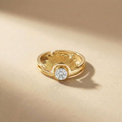 Radiant Halo Birthstone Ring - Foundation Gift