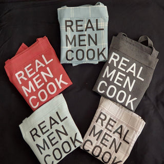 Real men cook Apron - Foundation Gift