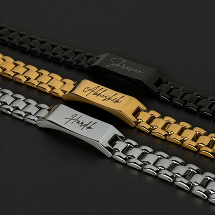 Regal Chain Personalised Bracelet - Foundation Gift