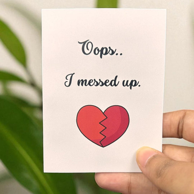 Sorry Card: Heartfelt Apology Gift - Foundation Gift