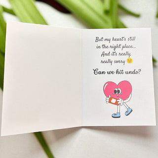 Sorry Card