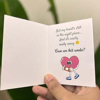 Sorry Card