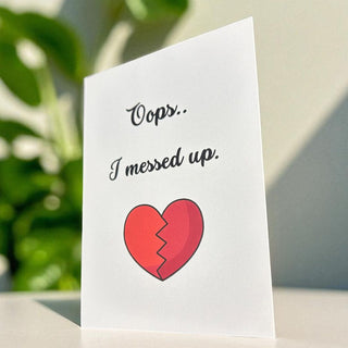 Sorry Card
