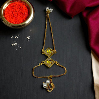 Swastik Rakhi - Handmade Custom Festival Gift - Foundation Gift